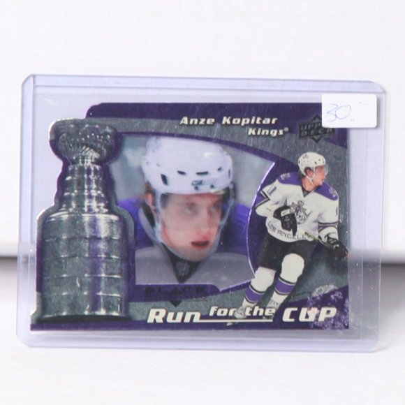 Anze Kopitar Black Diamond Run for the Cup Hockey 2008/09 Card 002/100 LA Kings - Picture 1 of 2